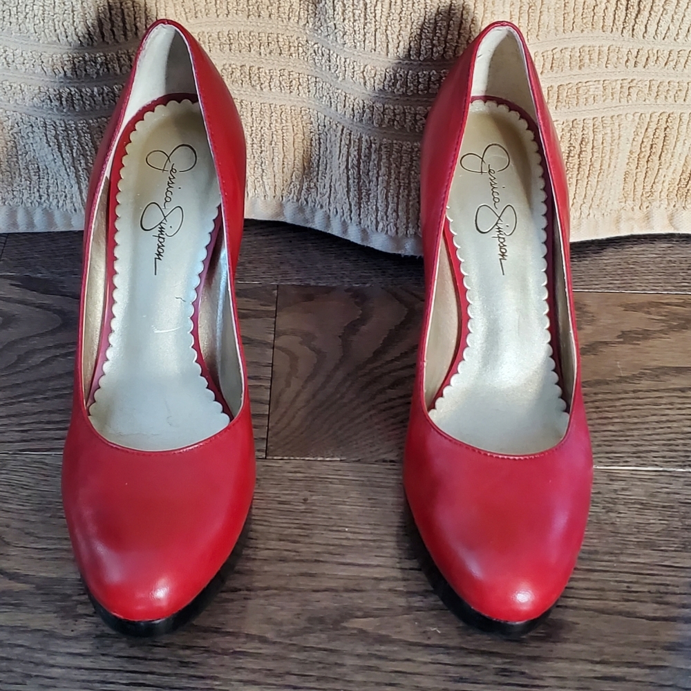 Jessica Simpson Red Heels